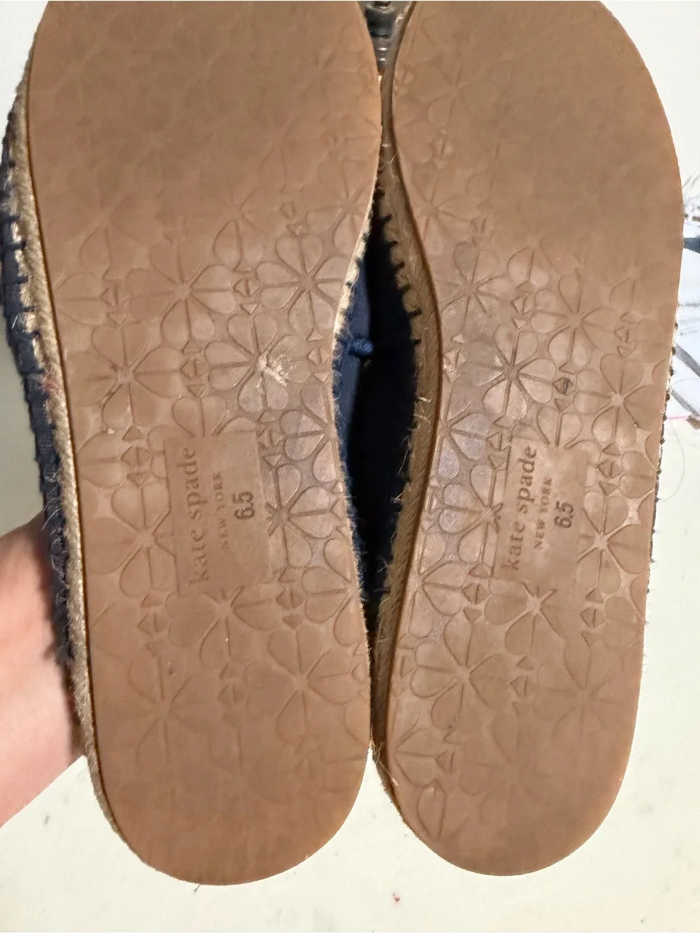 Kate spades espadrille Slip-on Shoes size 6.5
